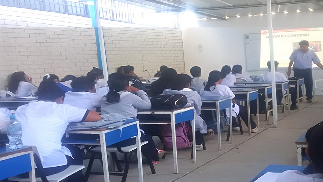 DRTPE Piura realizó Taller ABE en el Distrito de la Huaca