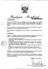 Vista preliminar de documento Resolución Ministerial N° 254-2000-MTC/15.01