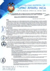 Vista preliminar de documento RESOLUCION ADMINISTRATIVA N°023-2024-MDTAI-OGAF