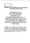 Vista preliminar de documento Anexo de la Resolución Ministerial N° 262-2000-MTC/15.02