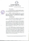 Vista preliminar de documento Acuerdo de Consejo Regional N°118-2016