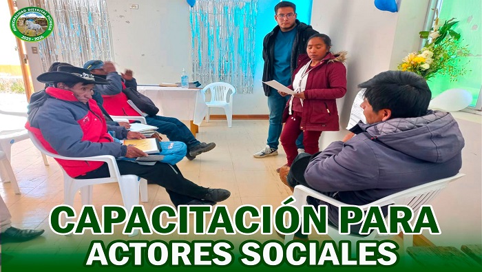 Capacitacion para Actores Sociales