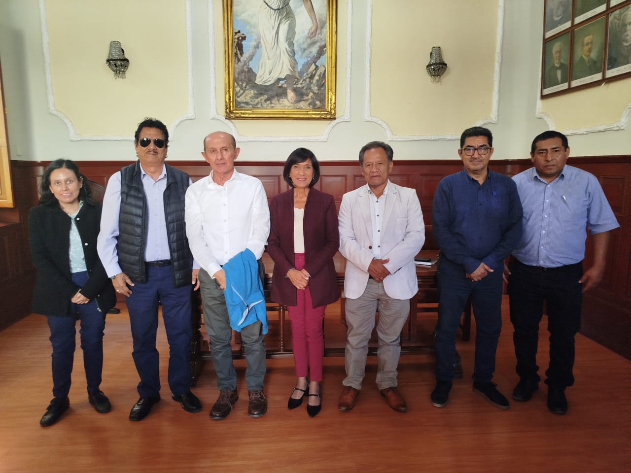 PARTICIPANTES DE LA REUNIÓN CON LA SOCIEDAD CIVIL