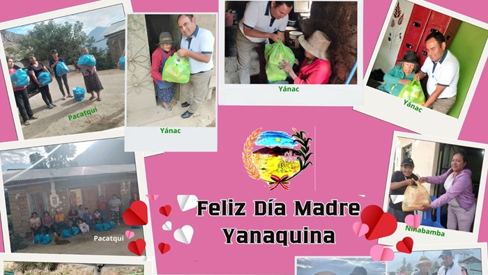 Feliz día de la madre Yanaquina