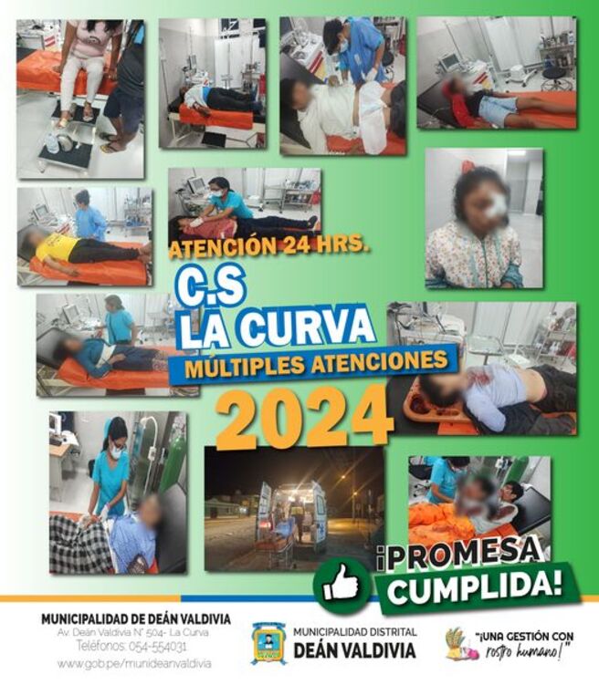 Mรบltiples atenciones en el C.S La Curva