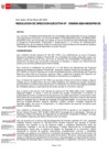 Vista preliminar de documento Resolución Directoral Ejecutiva