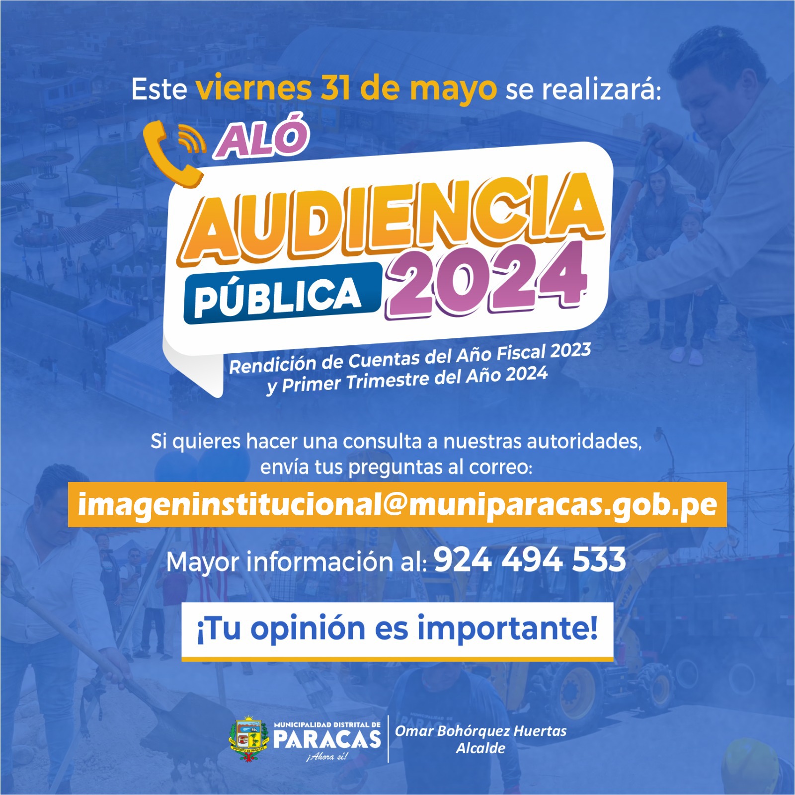 Audiencia Pública de Rendición de Cuentas 2024