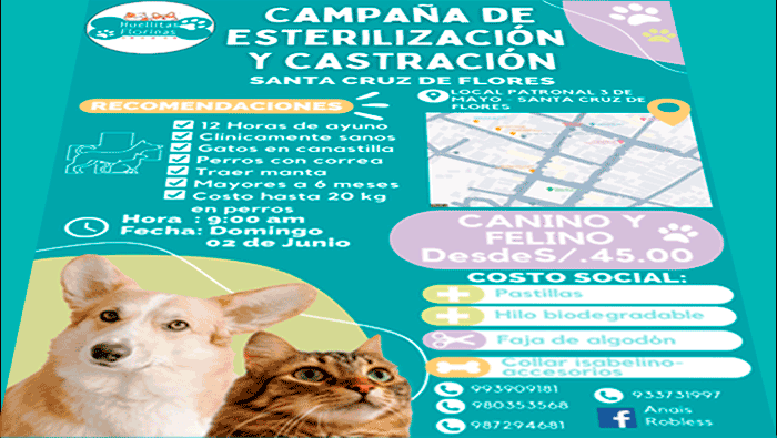 Campaña de Esterilización y Castración