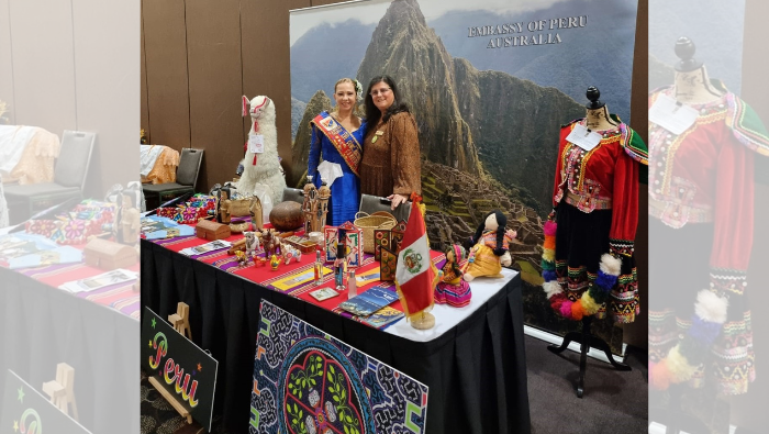 El Perú exhibe lo mejor de su artesanía y oferta turística en el “Latin American Day” de Canberra