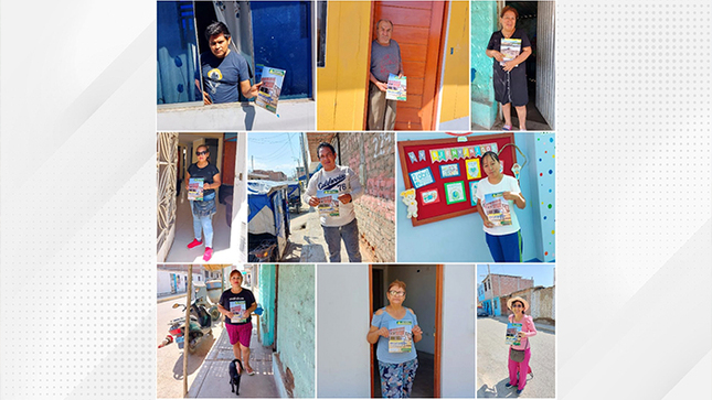 Vecinos del distrito recibieron la revista institucional