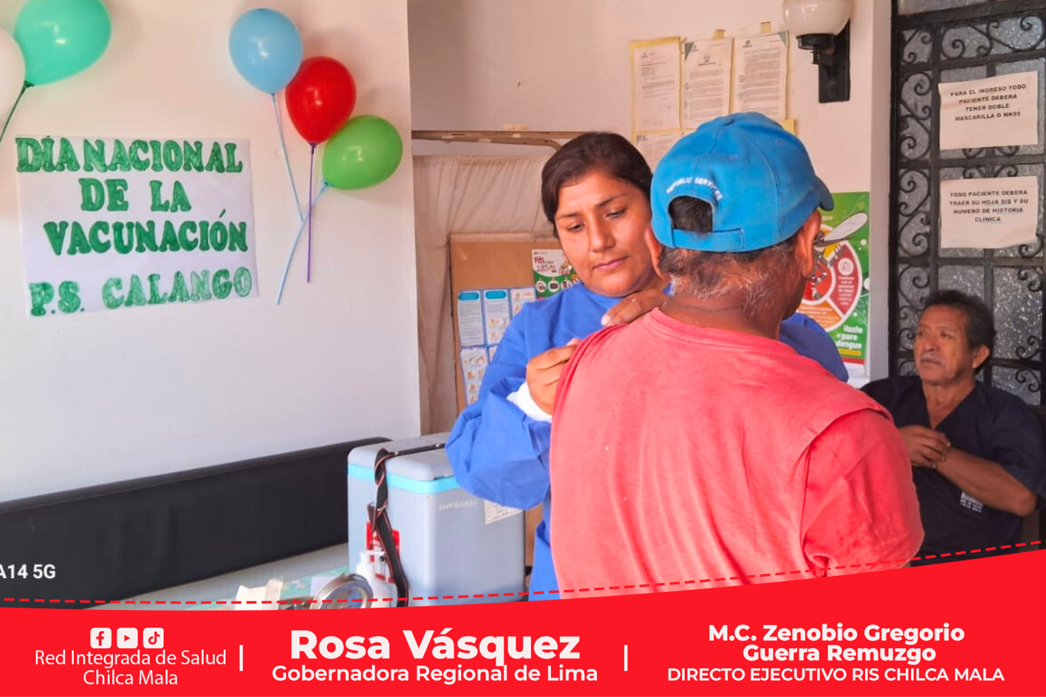 RIS Chilca Mala exhorta a la población completar sus dosis de vacunación