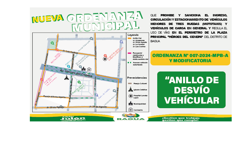 Imagen del croquis del Nuevo Anillo de Desvió Vehicular
