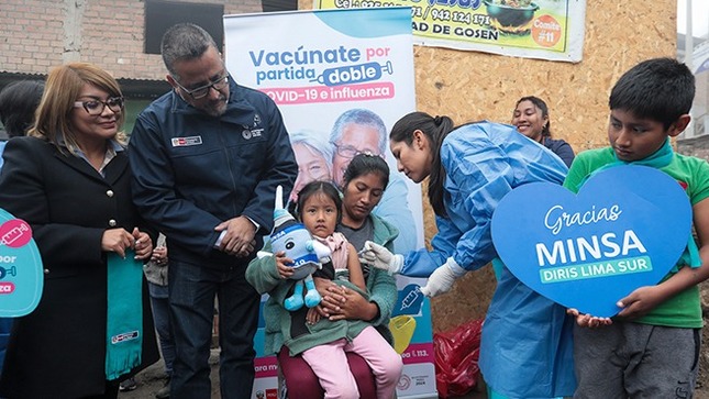 Bajas temperaturas: Minsa vacunará a más de 6 000 ciudadanos contra la influenza y el neumococo en Villa María del Triunfo