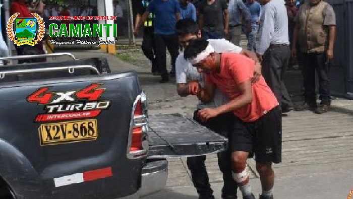 Exitosa Participación en el Simulacro de Sismo con Apoyo del Alcalde Renan Contreras Huillca