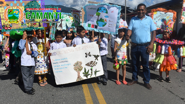Celebración del Día Mundial del Medio Ambiente con Colorido Pasacalle en Camanti