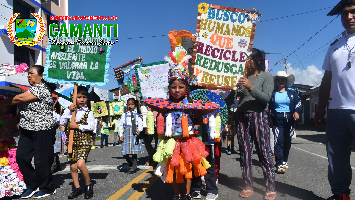 Celebración del Día Mundial del Medio Ambiente con Colorido Pasacalle en Camanti