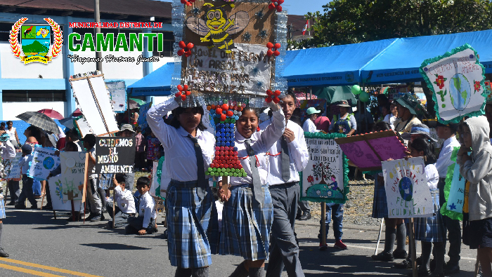 Celebración del Día Mundial del Medio Ambiente con Colorido Pasacalle en Camanti