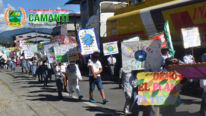 Celebración del Día Mundial del Medio Ambiente con Colorido Pasacalle en Camanti