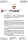 Vista preliminar de documento RM. 172-2024-MINAM