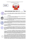 Vista preliminar de documento Resolucion Directoral N° 003515-2024