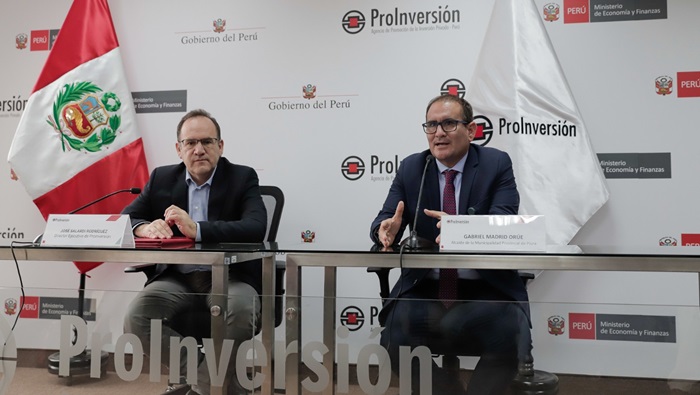 Alcalde en Proinversión