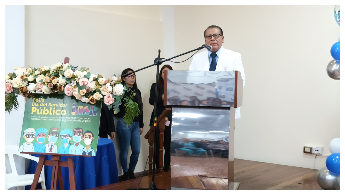 El director general, Dr. Carlos Urbano, resaltó la función que cumple cada uno en la institución que es muy importante para la contribución en el desarrollo del país.