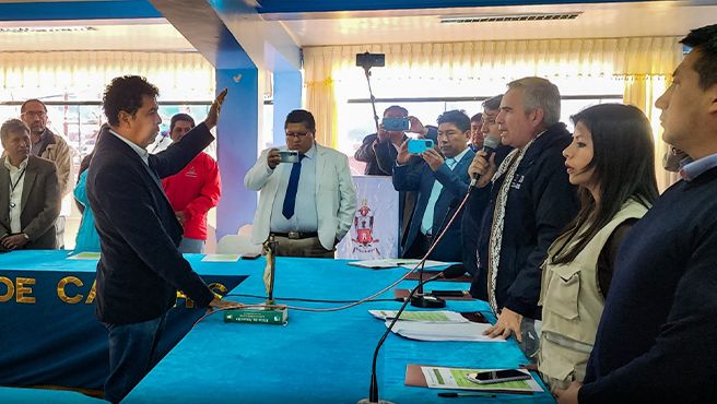 Cusco juramenta primer Consejo Provincial de Salud de Canchis