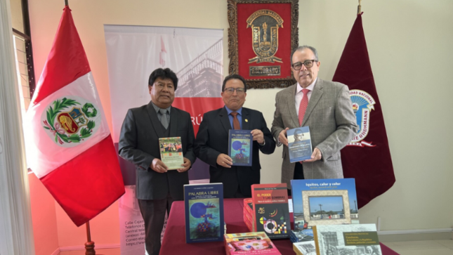 Cancillería Tacna incentiva la lectura con donación a la Biblioteca de la Universidad Nacional Jorge Basadre Grohmann