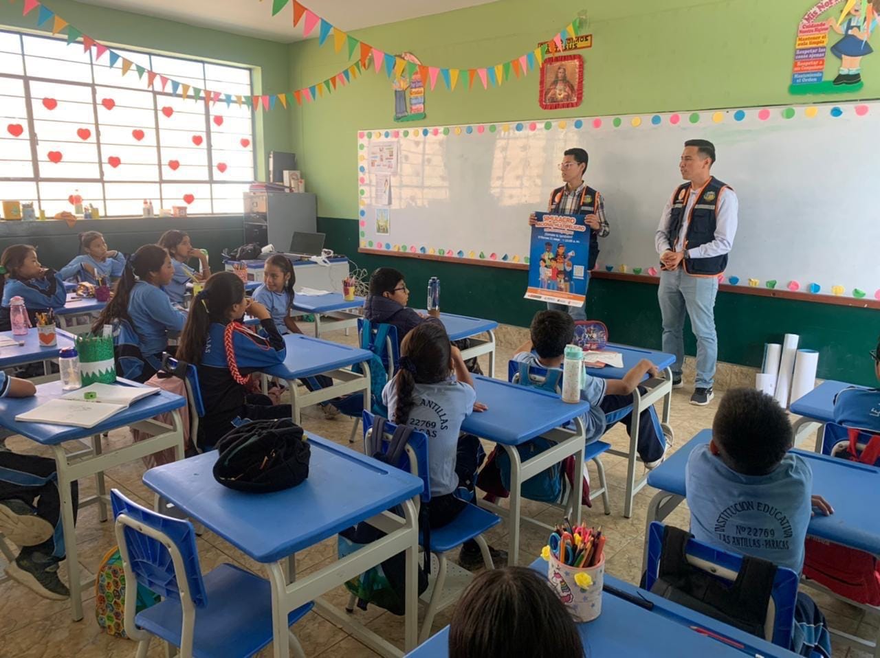 Nos preparamos para el Primer Simulacro Nacional Multipeligro 2024