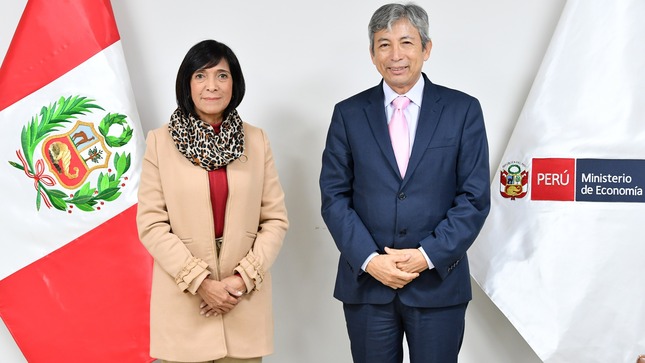 ALCALDESA CON EL MINISTRO DE ECONOMÍA