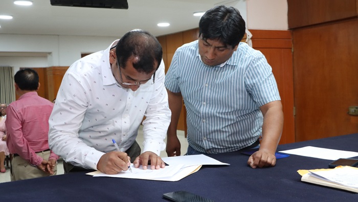 Firma de acuerdos