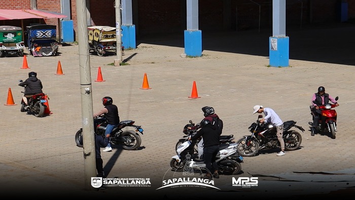 Continua la Campaña para obtener Licencias de Vehiculos menores en Sapallanga