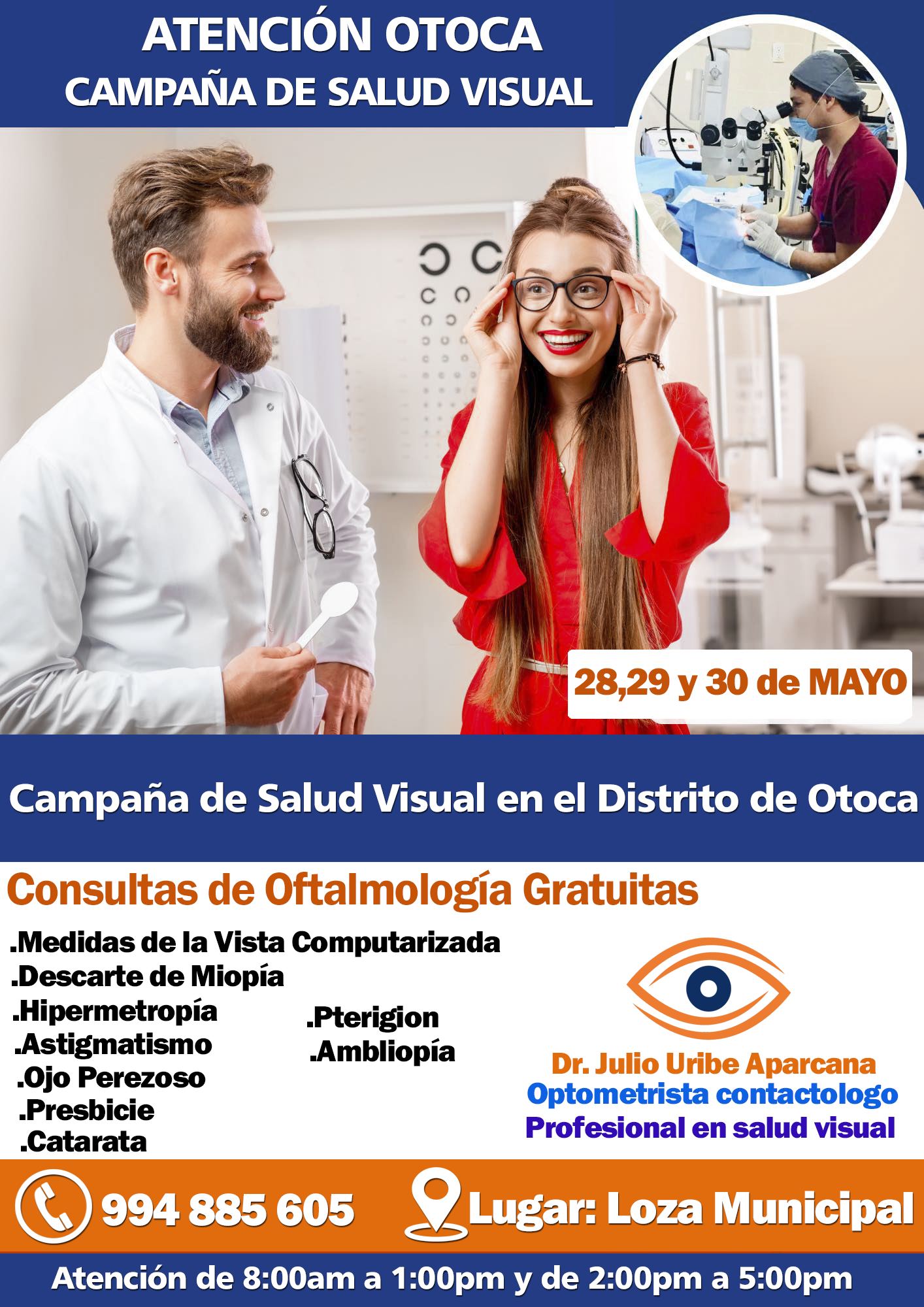 Campaña de salud visual “Vamos al Doctor”