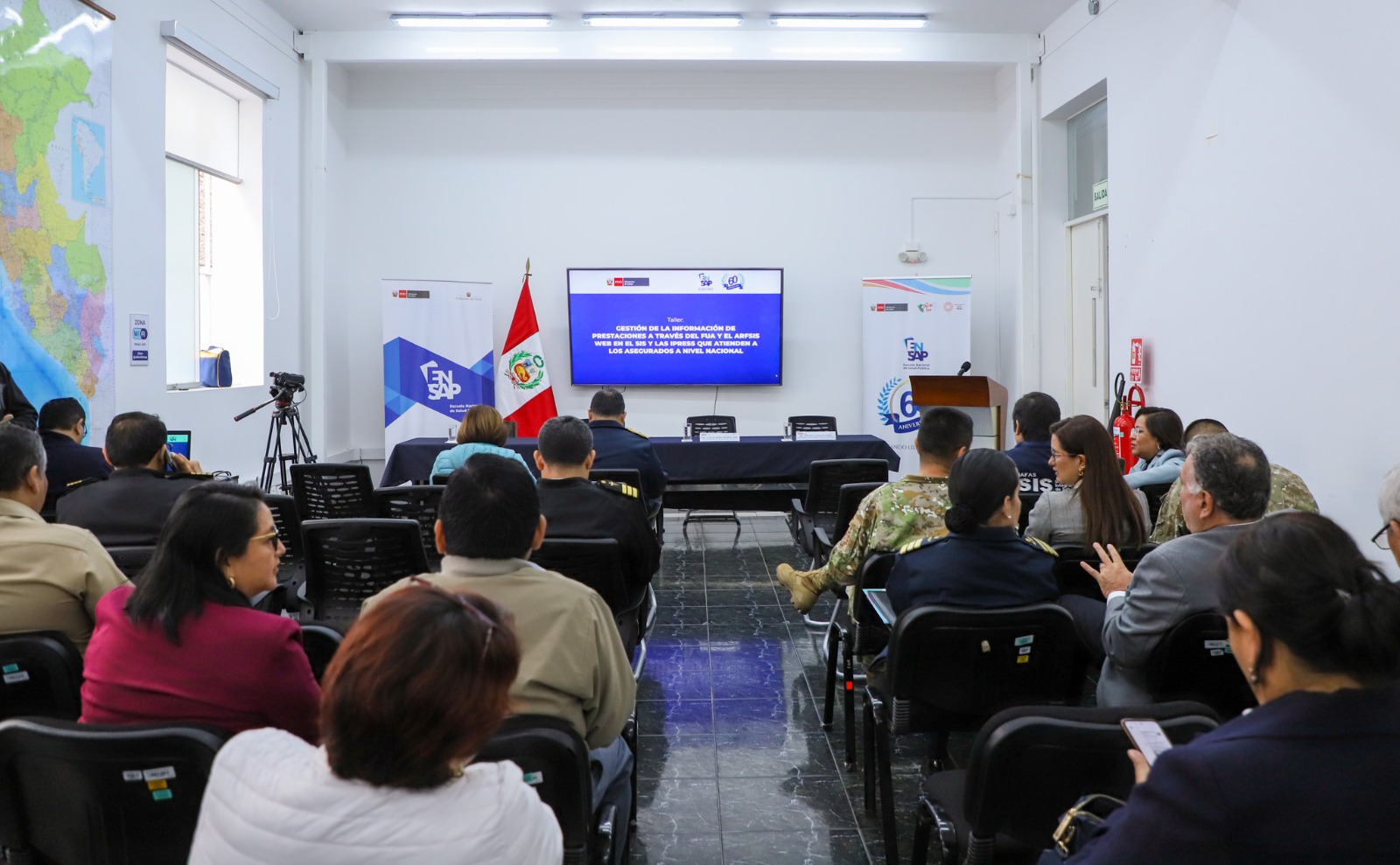 Sanidades del país presentes en el Taller Gestión de la Información a través del FUA y ARFSIS Web.