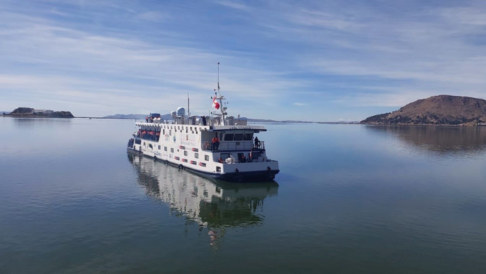 Puno: buque PIAS Lago Titicaca I inicia recorrido en beneficio de las comunidades más alejadas de la región