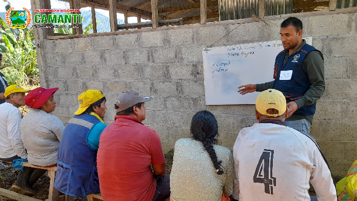 Éxito en el Taller de Preparación de Compost en el Sector Cadena, Camanti