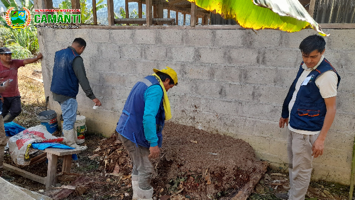 Éxito en el Taller de Preparación de Compost en el Sector Cadena, Camanti