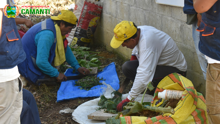 Éxito en el Taller de Preparación de Compost en el Sector Cadena, Camanti
