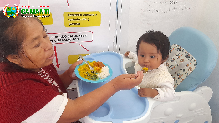 Camanti Realiza Exitosa 2da Sesión Demostrativa para Combatir la Anemia en la Primera Infancia