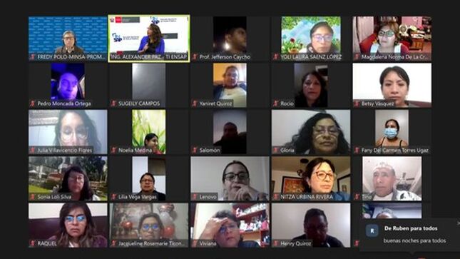 Minsa y Minedu capacitarán a más de 6000 docentes en promoción de hábitos saludables