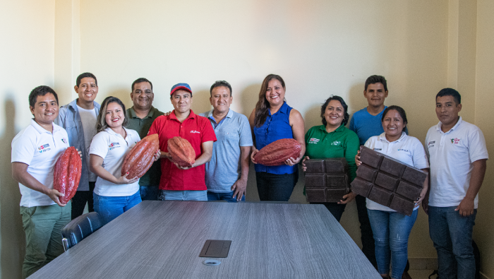 Ucayali: Cooperativas promovidas por Devida venderán 40 toneladas de cacao a empresa chocolatera