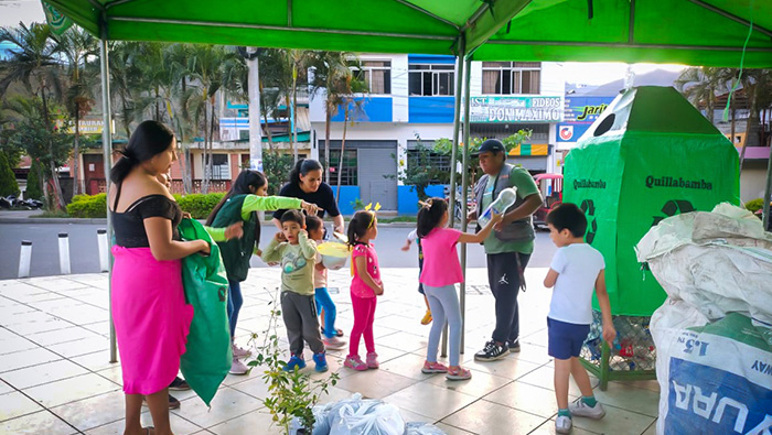 Exitosa participación de la población en el Reciclatón y Raeetón de zona norte