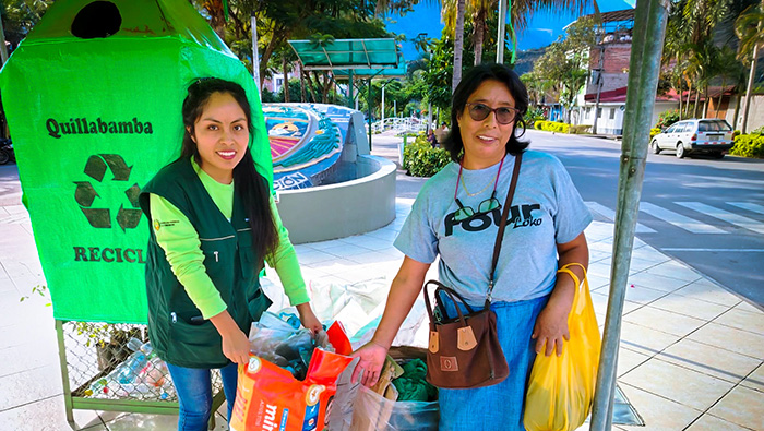 Exitosa participación de la población en el Reciclatón y Raeetón de zona norte
