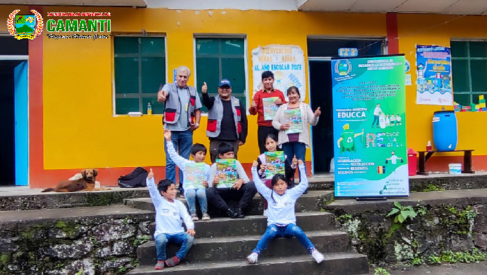 Camanti Forma Promotores Medioambientales Escolares a través del Programa Municipal EDUCCA