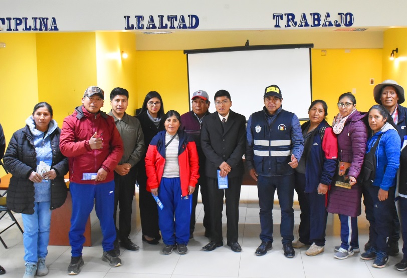 Sub Gerencia de Seguridad Ciudadana capacita a guardianes y personal de limpieza de mercados para fortalecer temas de seguridad