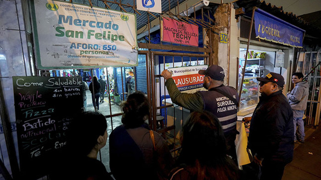 Mercado San Felipe fue clausurado por carecer de certificado ITSE, tampoco tenía licencia de funcionamiento.