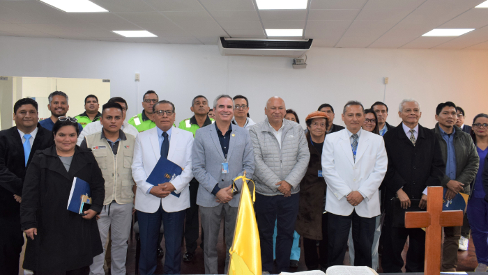 Director del INSN juramentó como miembro del comité distrital de salud de Breña
