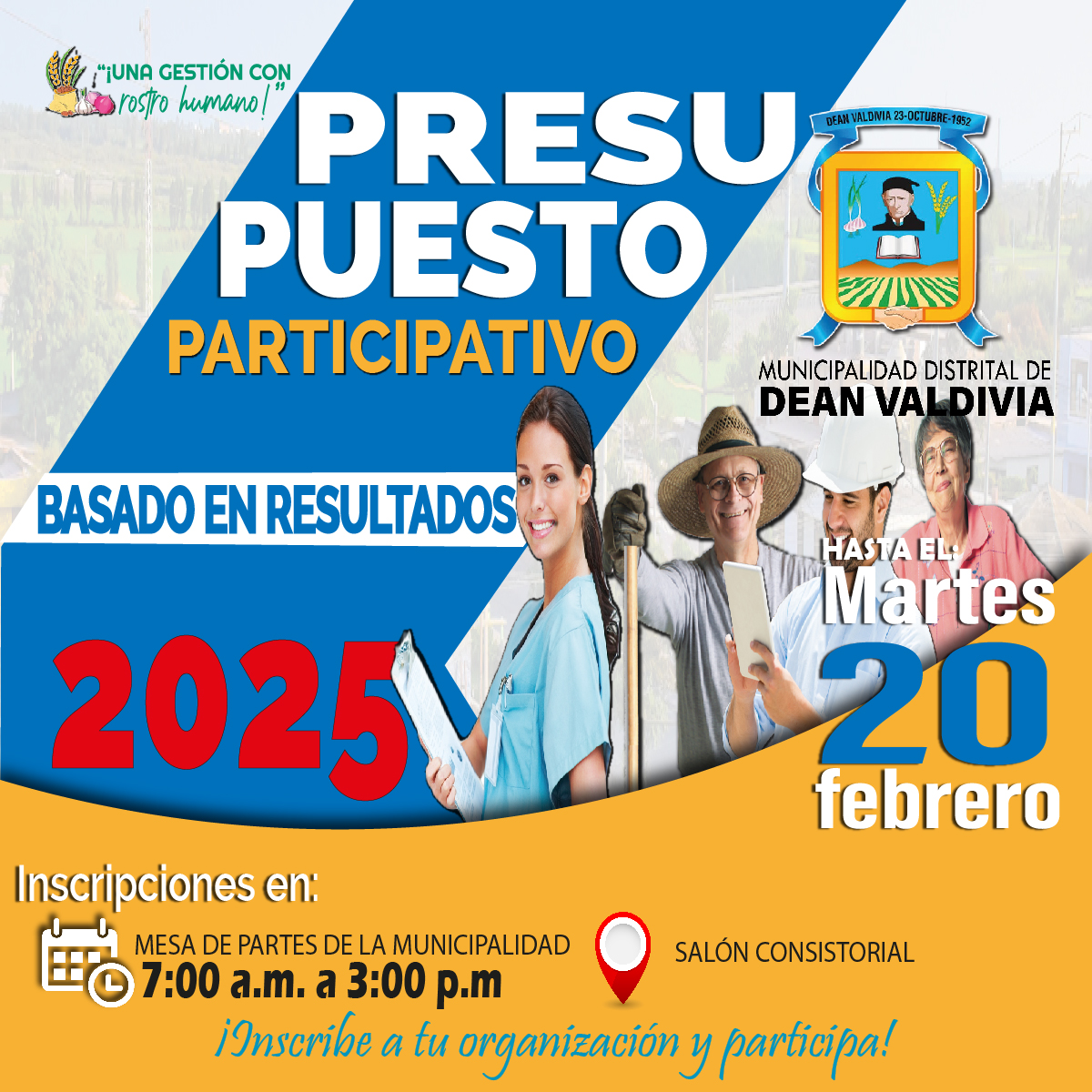 Inscribe a tu organización y participa!