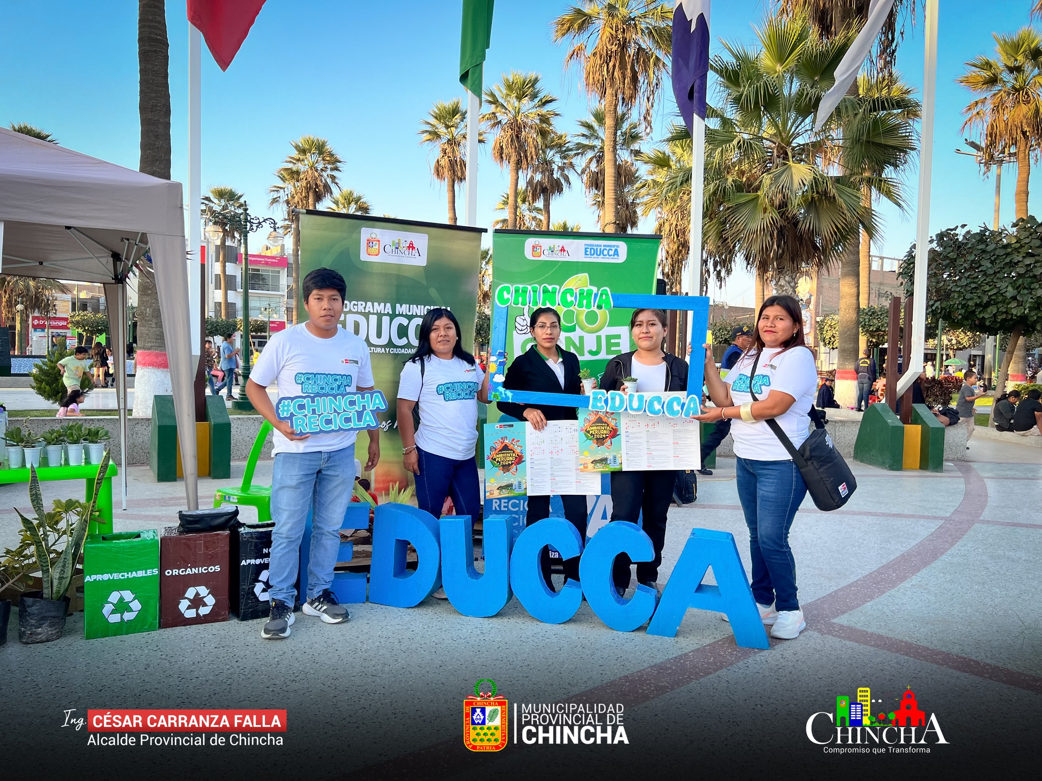 #EcoCanje | Promoviendo y practicando la correcta segregación de residuos sólidos para su reciclaje, la Municipalidad Provincial de Chincha a través de la Gerencia de Residuos Sólidos, llevó a cabo una gran campaña ecológica denominada “EcoCanje”, actividad que promueve una cultura de reutilizar aquellos materiales como el plástico, papel o cartón, buscando una conservación ambiental y fomentar la economía circular.
#MunicipalidadProvincialDeChincha
#CompromisoQueTransforma
📱¡Estamos en Tik Tok!, síguenos en: https://www.tiktok.com/@muniprovindechincha