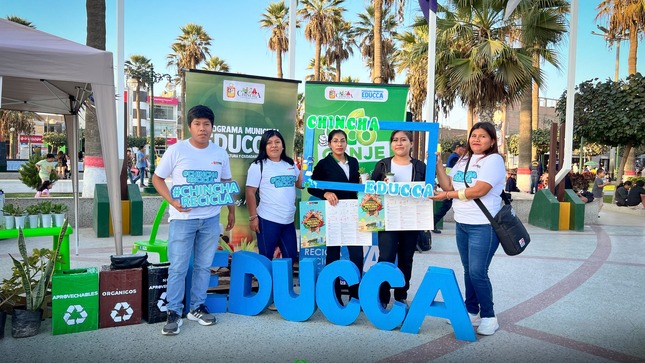 #EcoCanje | Promoviendo y practicando la correcta segregación de residuos sólidos para su reciclaje, la Municipalidad Provincial de Chincha a través de la Gerencia de Residuos Sólidos, llevó a cabo una gran campaña ecológica denominada “EcoCanje”, actividad que promueve una cultura de reutilizar aquellos materiales como el plástico, papel o cartón, buscando una conservación ambiental y fomentar la economía circular.
#MunicipalidadProvincialDeChincha
#CompromisoQueTransforma
📱¡Estamos en Tik Tok!, síguenos en: https://www.tiktok.com/@muniprovindechincha